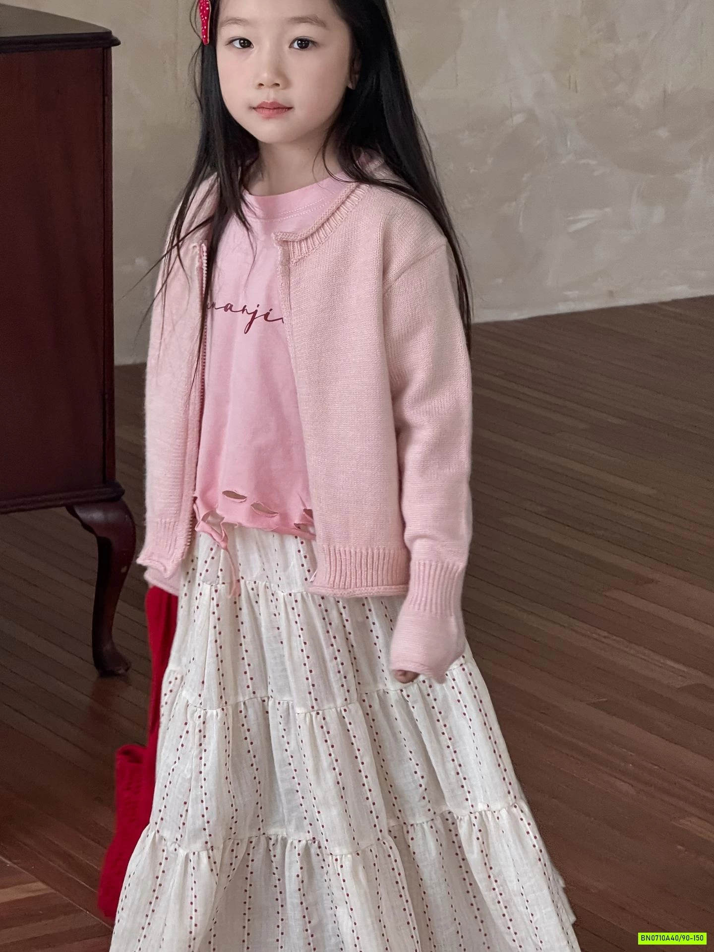 SÉT VÁY HỒNG XUANKIDS 3 CHI TIẾT