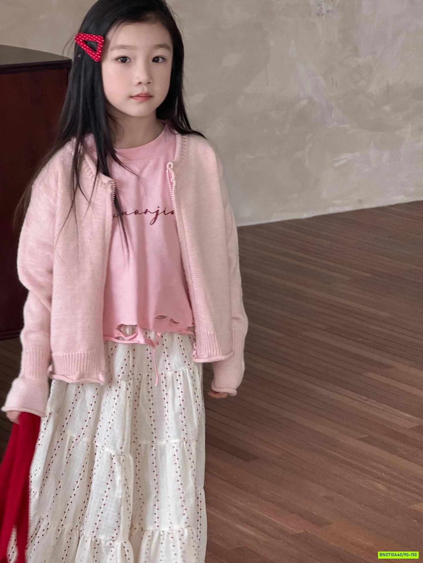 SÉT VÁY HỒNG XUANKIDS 3 CHI TIẾT