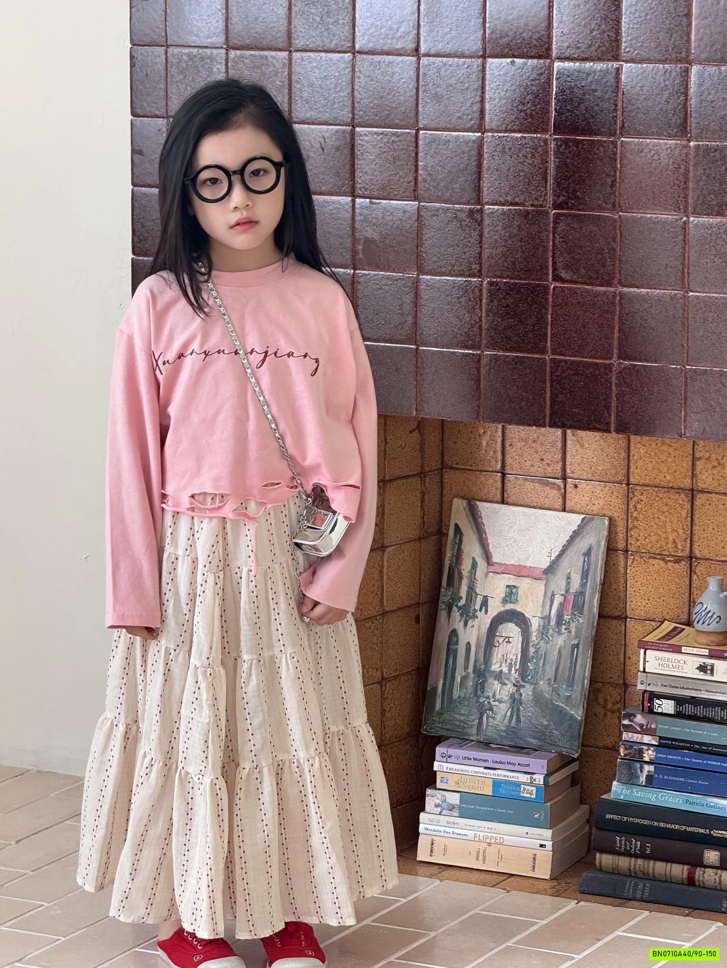 SÉT VÁY HỒNG XUANKIDS 3 CHI TIẾT