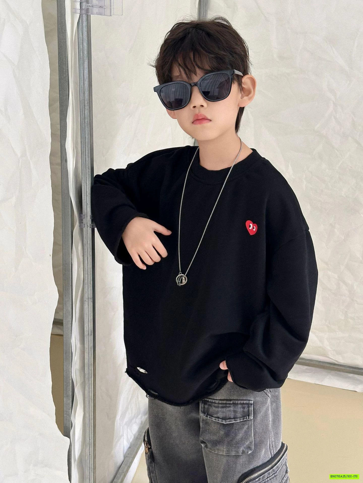 ÁO NỈ IN HÌNH LƯNG LÓT NHUNG