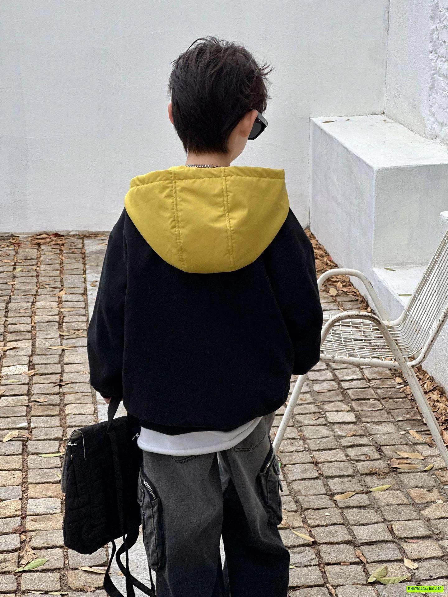 HOODIE LÓT NHUNG PHỐI MÀU MŨ