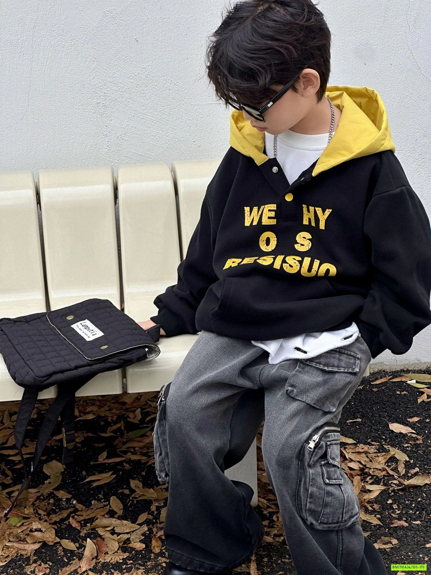 HOODIE LÓT NHUNG PHỐI MÀU MŨ