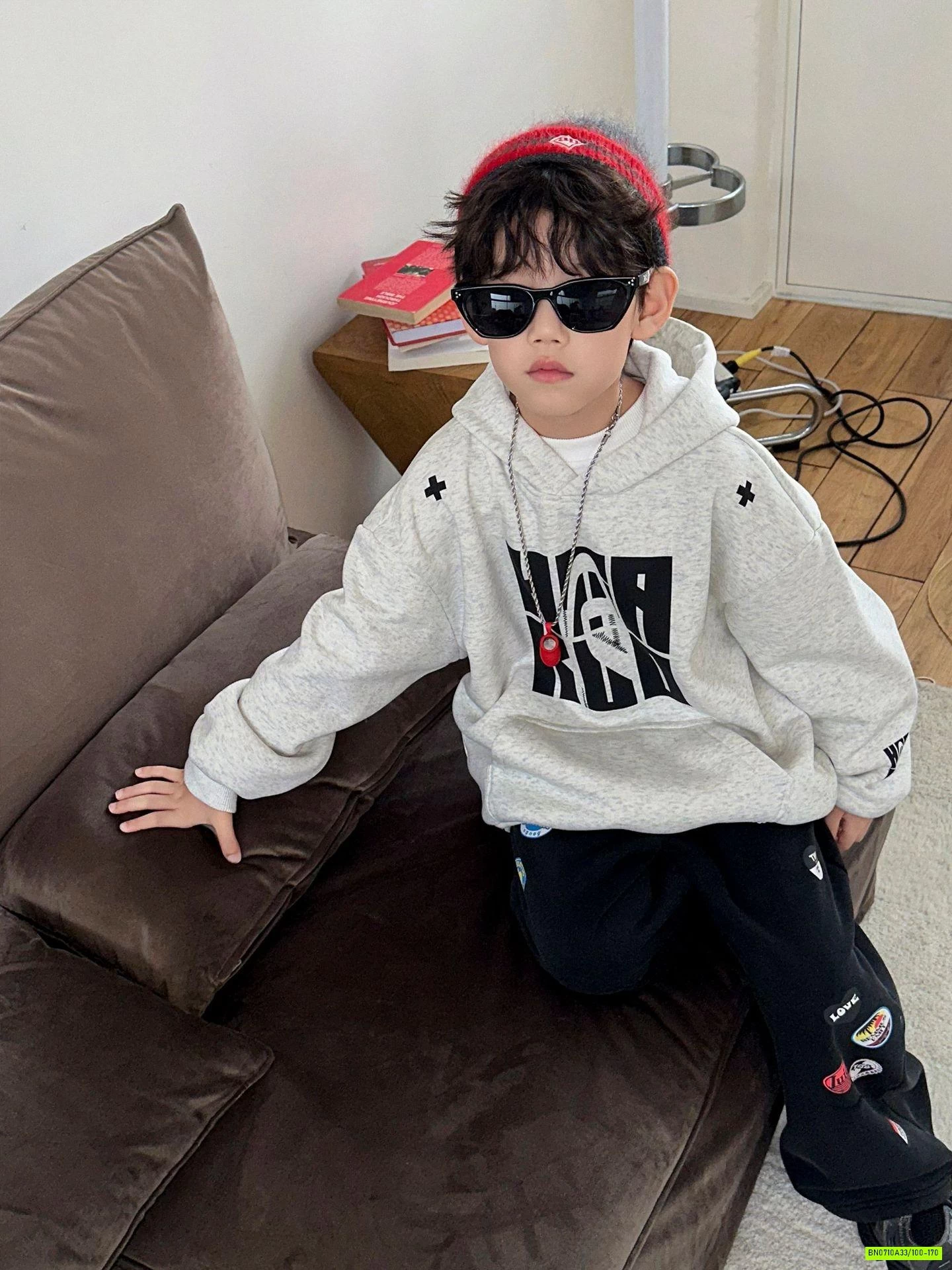 HOODIE LÓT LÔNG CỪU TÚI TRƯỚC