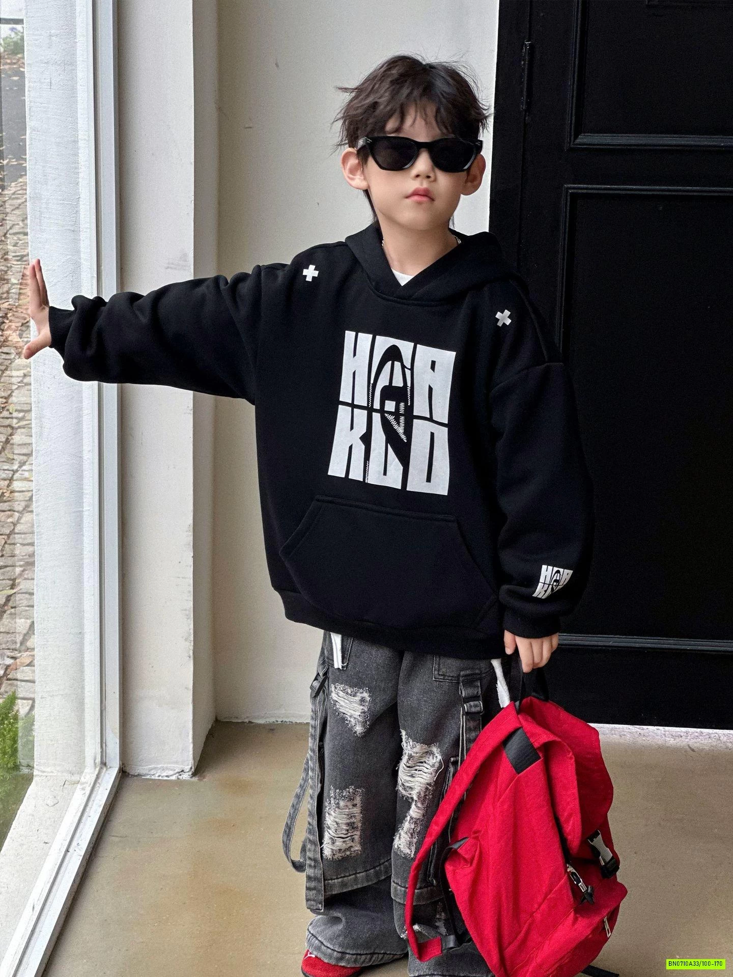 HOODIE LÓT LÔNG CỪU TÚI TRƯỚC