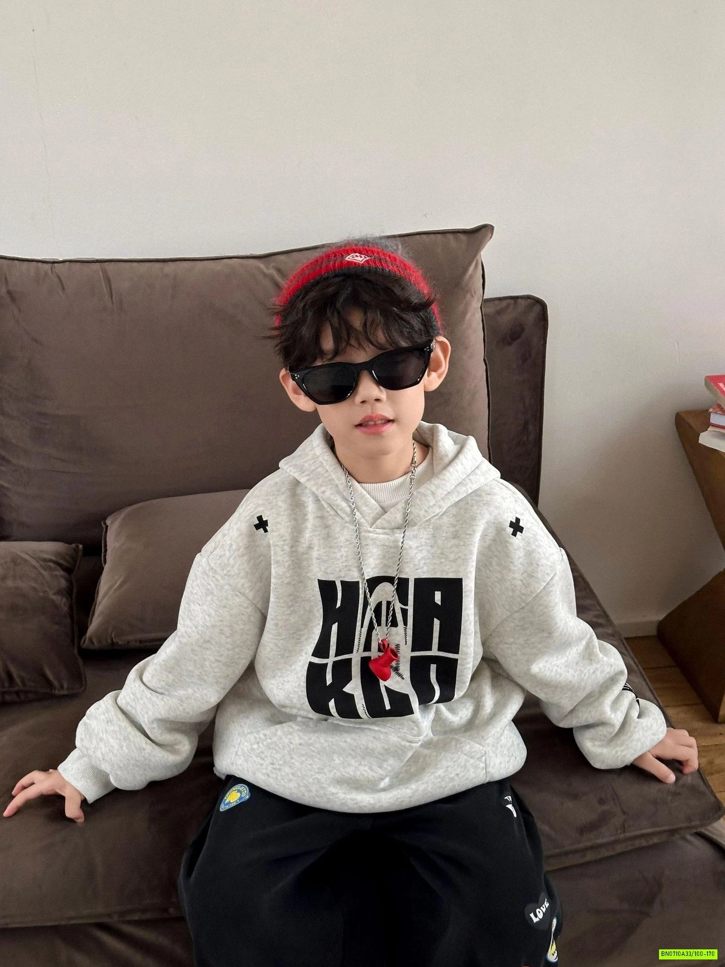 HOODIE LÓT LÔNG CỪU TÚI TRƯỚC