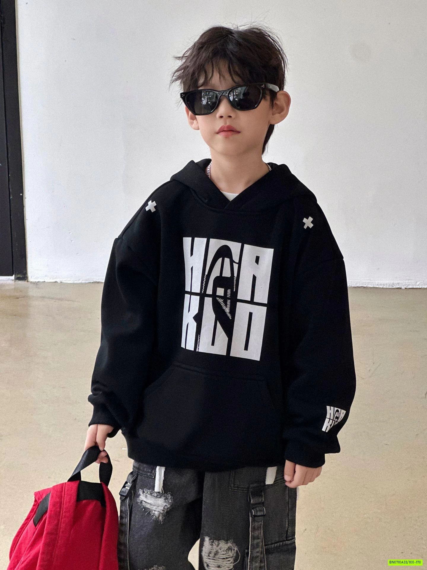 HOODIE LÓT LÔNG CỪU TÚI TRƯỚC