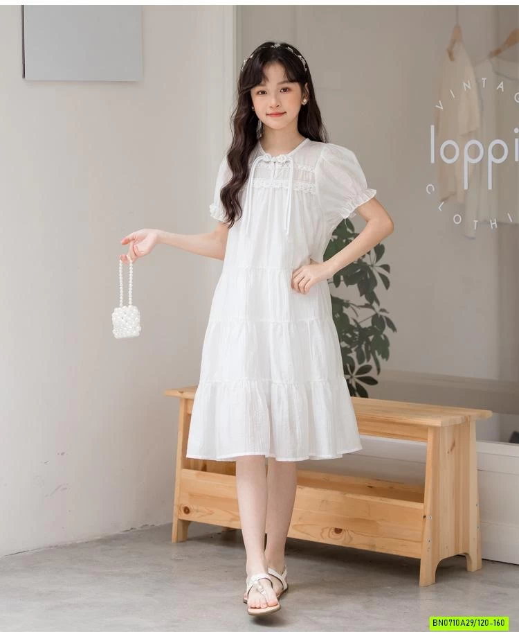 ĐẦM ĐŨI TRẮNG TAY BỒNG SZ ĐẠI