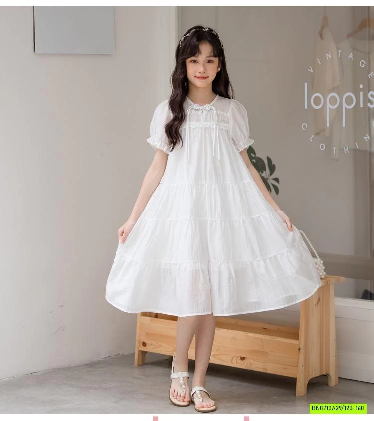 ĐẦM ĐŨI TRẮNG TAY BỒNG SZ ĐẠI