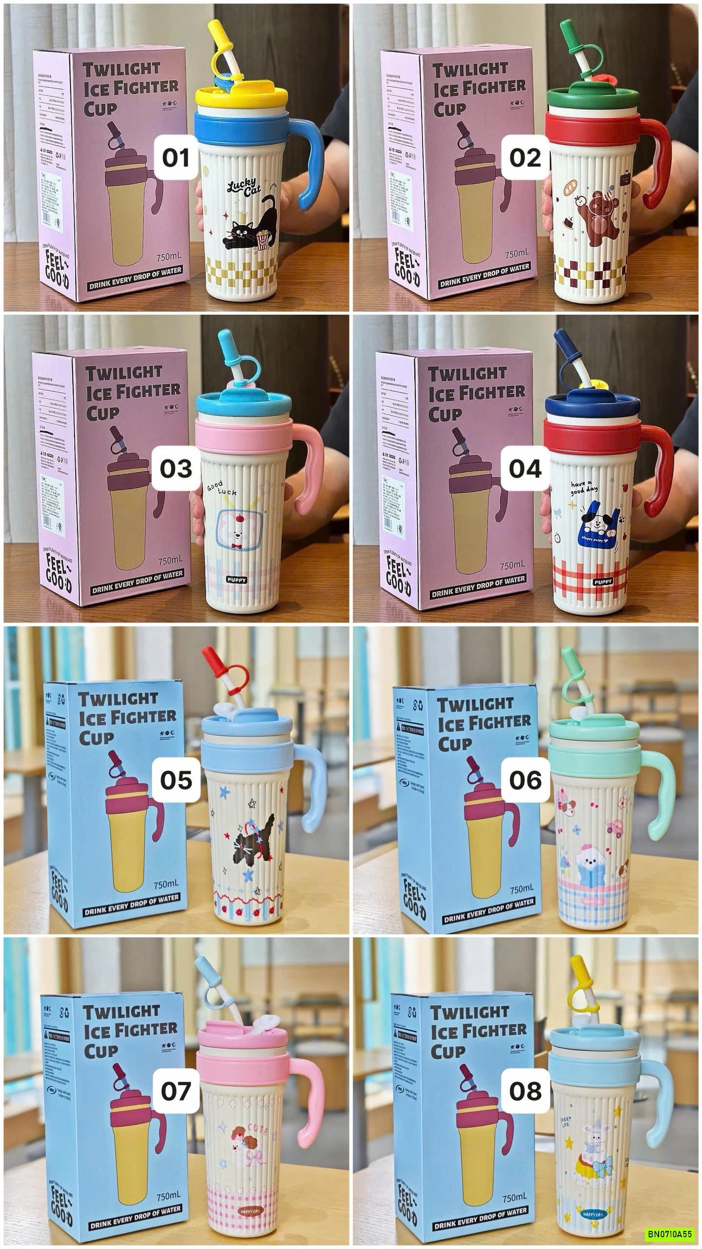 BÌNH NƯỚC KUTE CÓ TAY CẦM