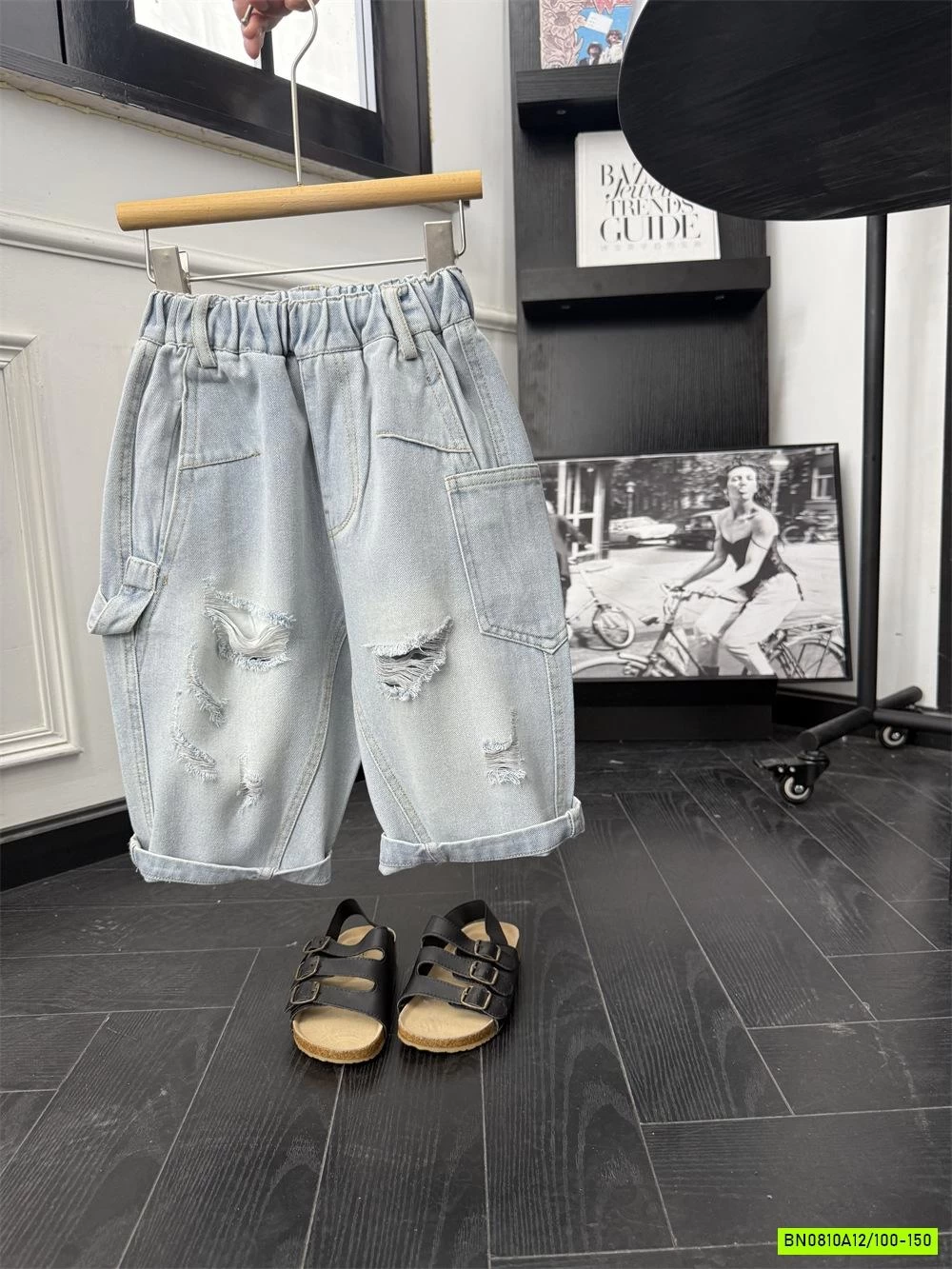 JEANS LỠ CÀO RÁCH