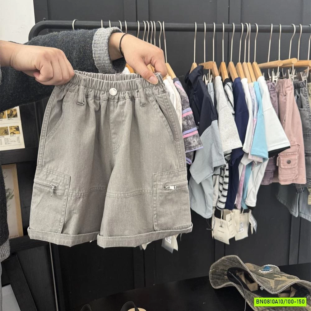 SHORT JEANS MỀM TÚI HÓA BÊN