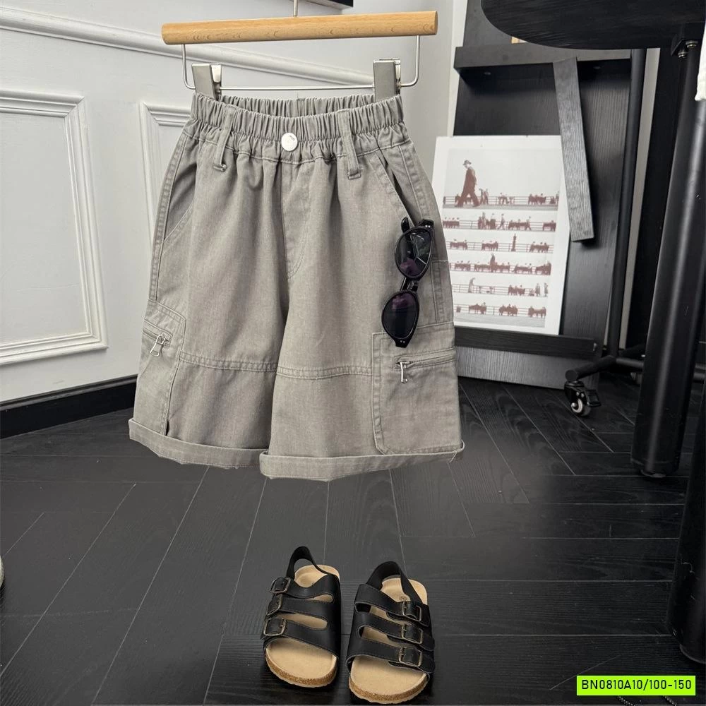 SHORT JEANS MỀM TÚI HÓA BÊN