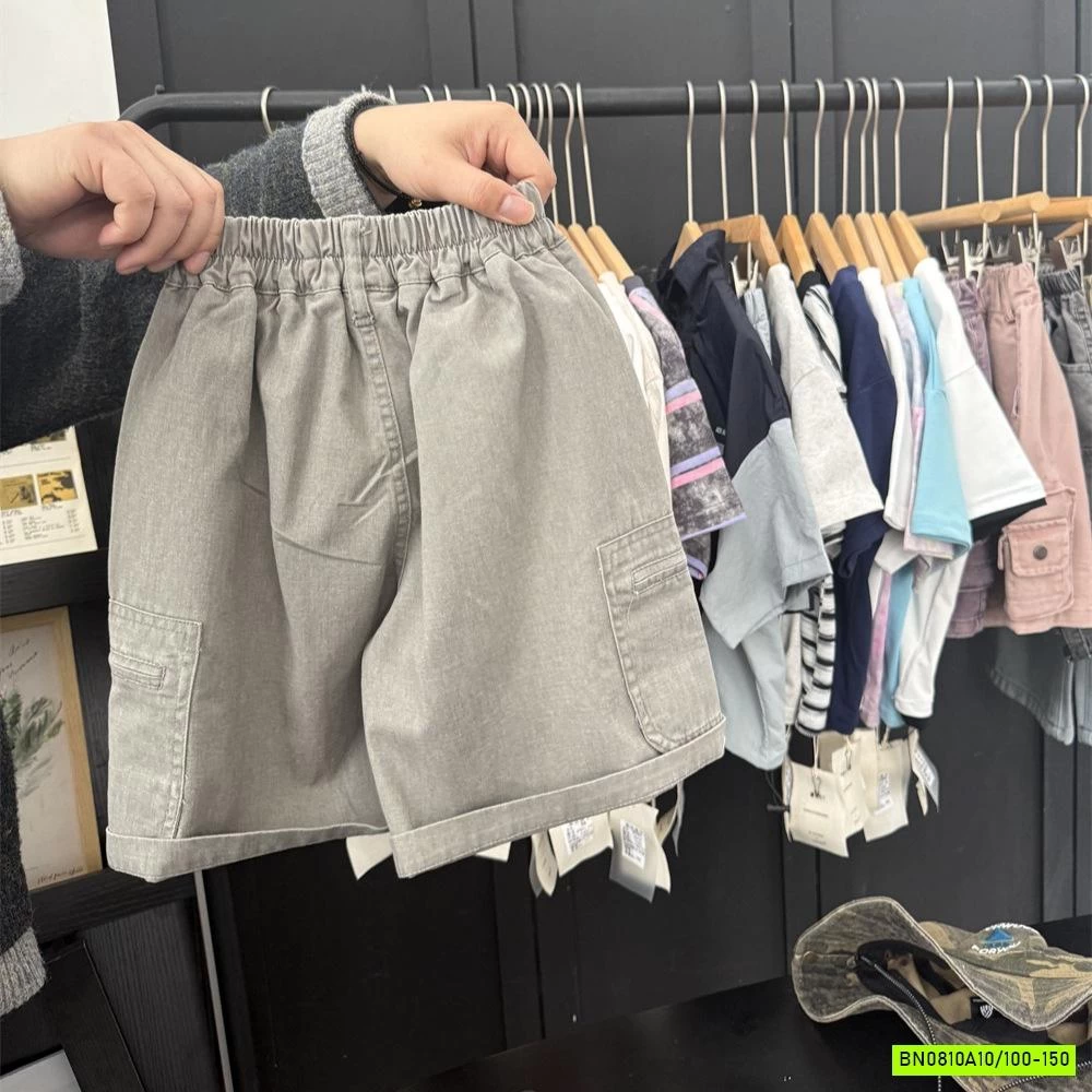 SHORT JEANS MỀM TÚI HÓA BÊN