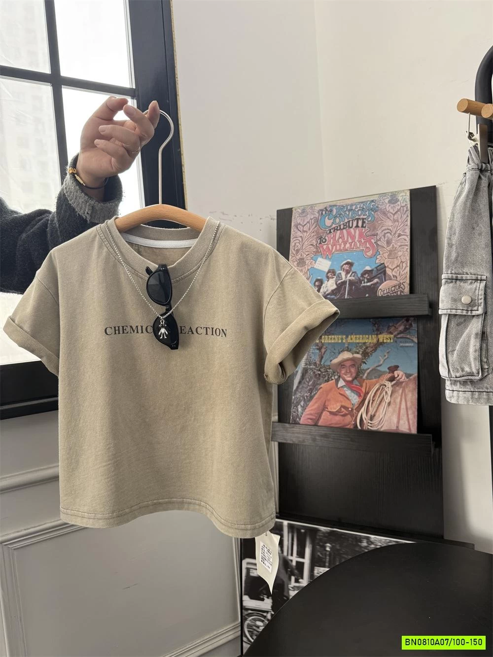 ÁO THUN IN GẤU LƯNG