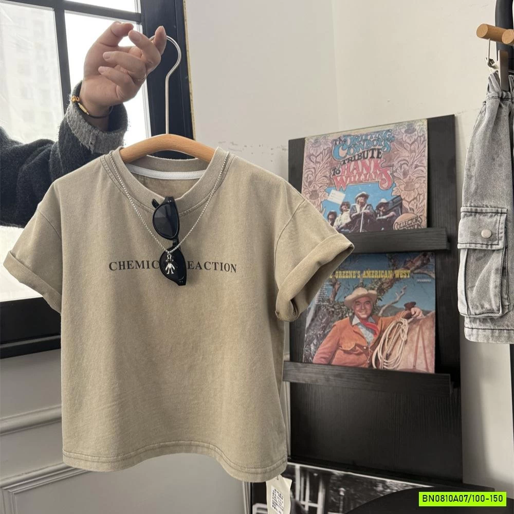 ÁO THUN IN GẤU LƯNG