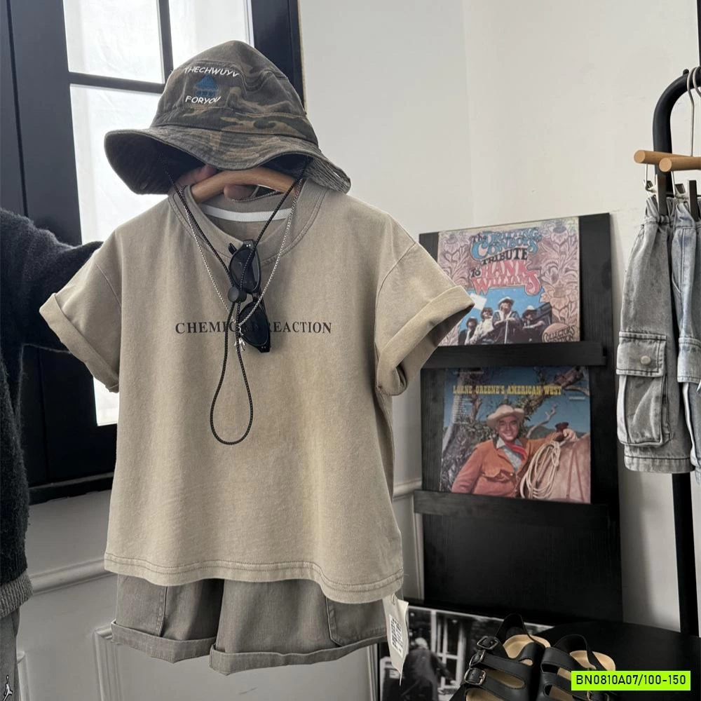 ÁO THUN IN GẤU LƯNG