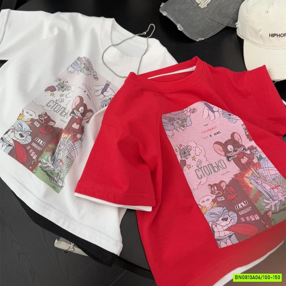 ÁO THUN JERRY GIẢ 2 LỚP