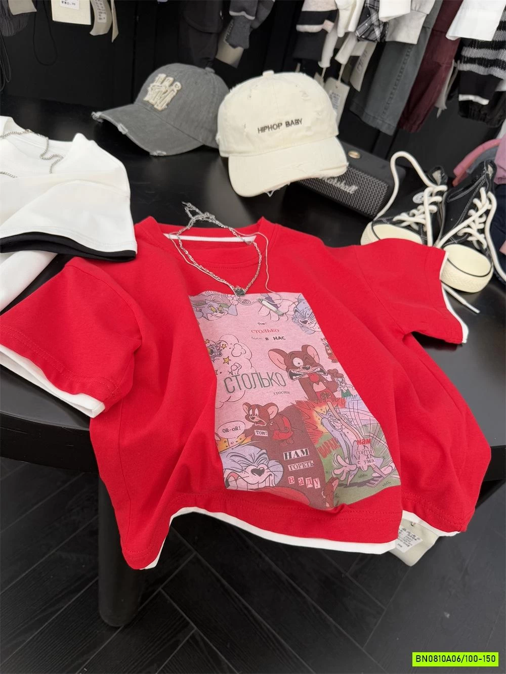 ÁO THUN JERRY GIẢ 2 LỚP