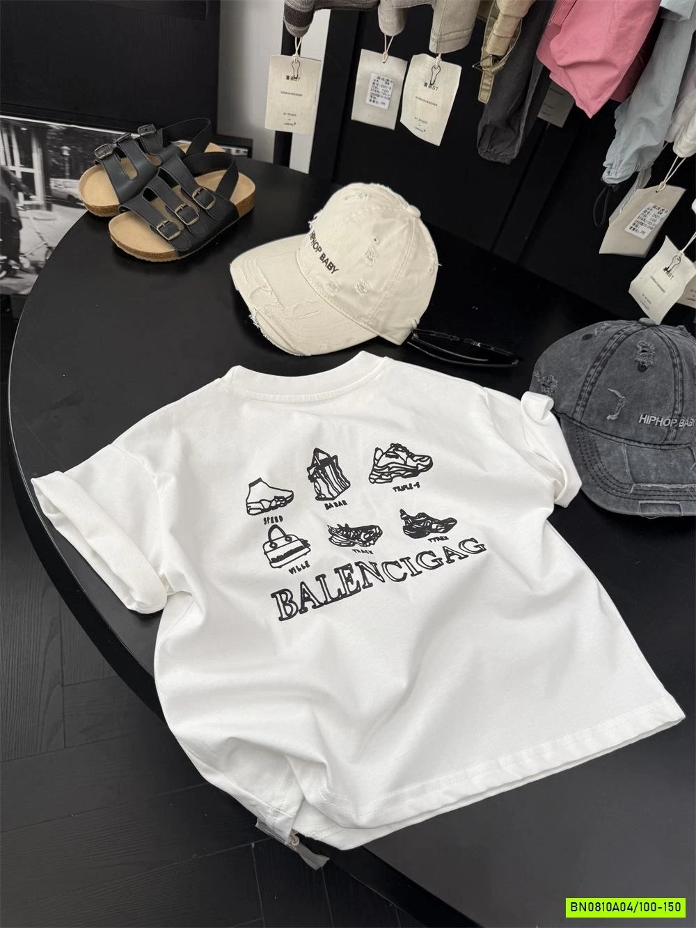 ÁO THUN IN CHỮ BALENCIGAG