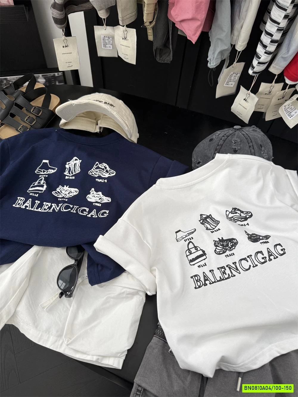 ÁO THUN IN CHỮ BALENCIGAG