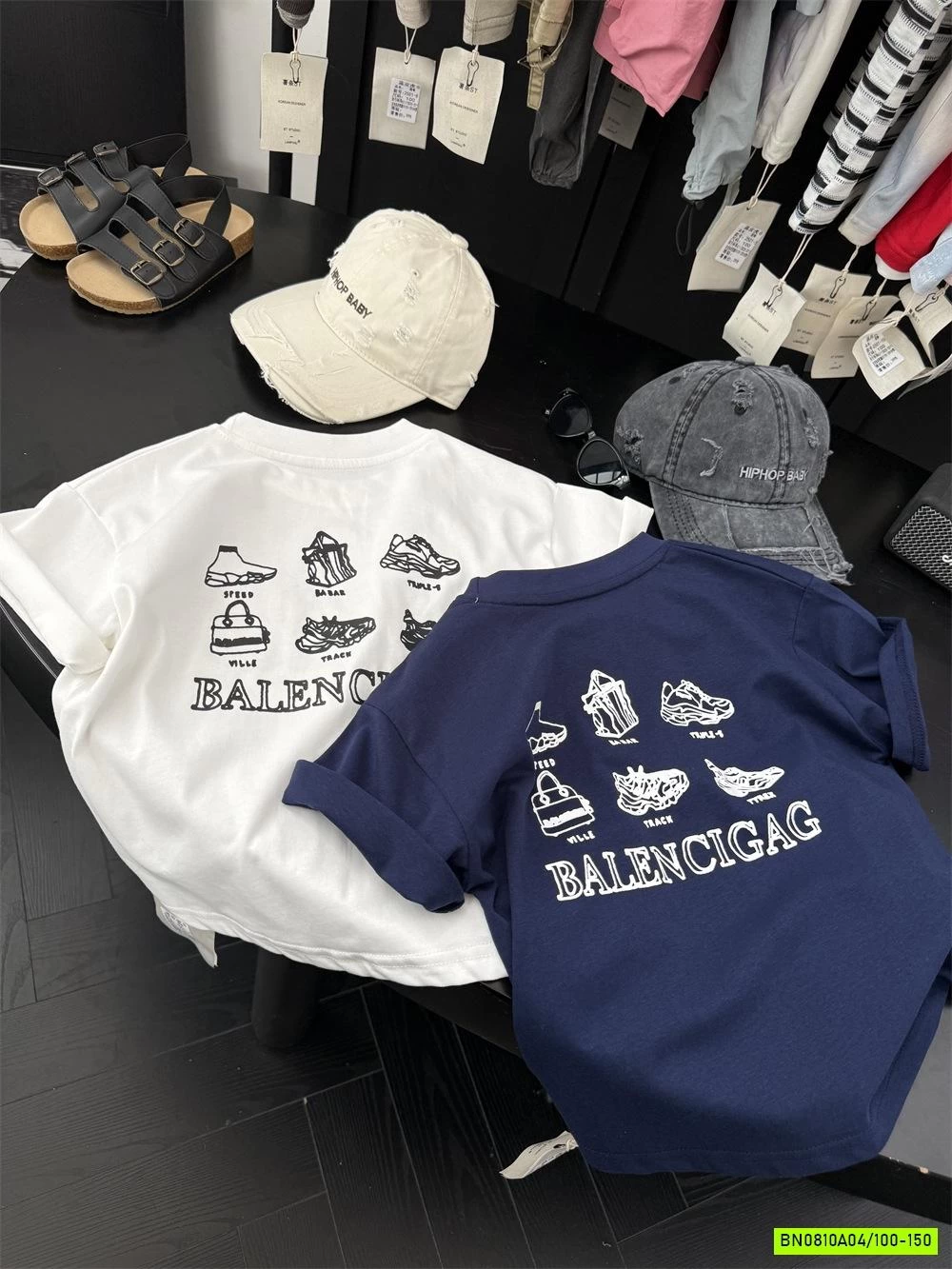 ÁO THUN IN CHỮ BALENCIGAG