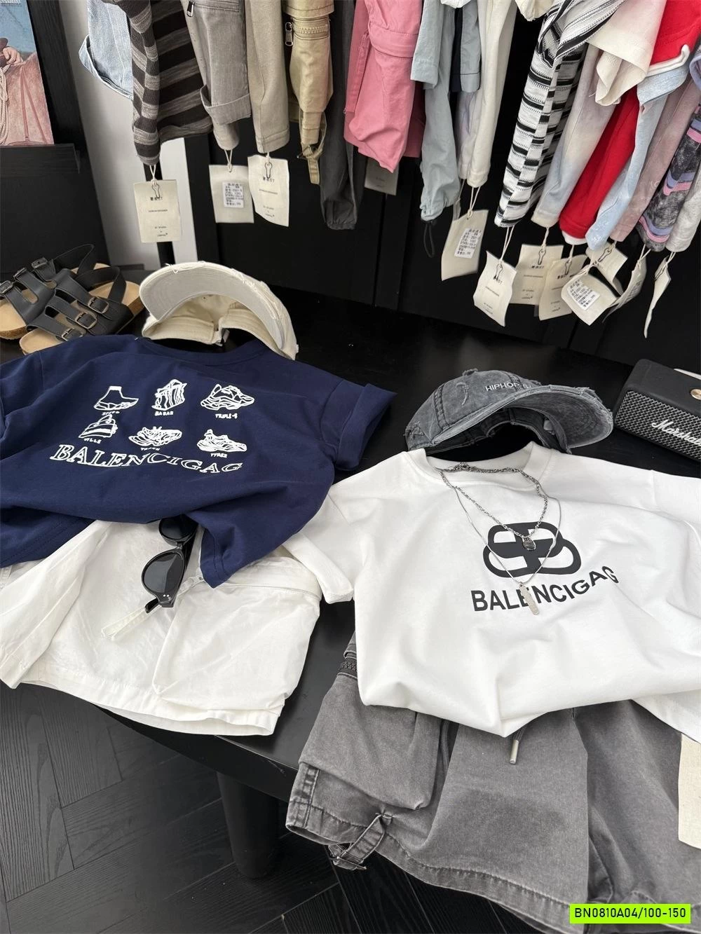 ÁO THUN IN CHỮ BALENCIGAG