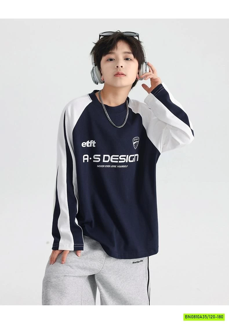 ÁO THUN THỂ THAO PHỐI MÀU TAY