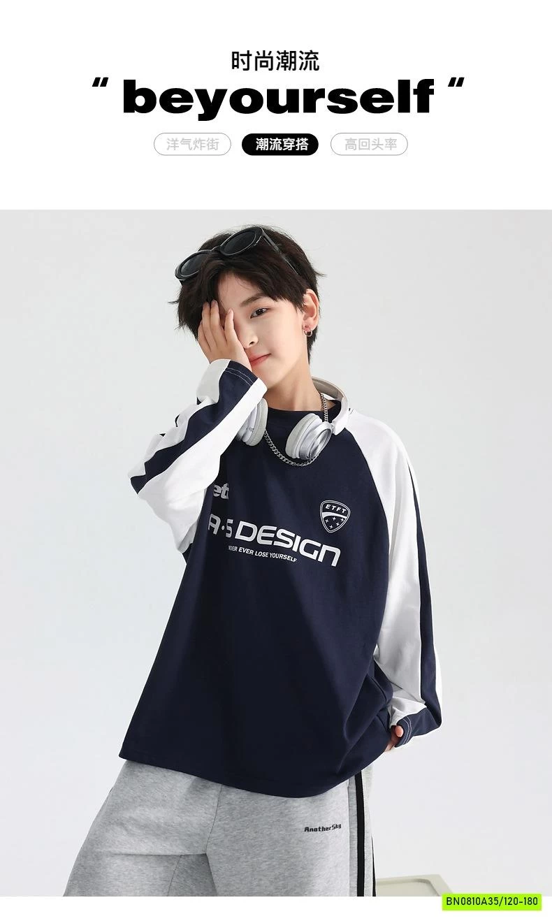 ÁO THUN THỂ THAO PHỐI MÀU TAY