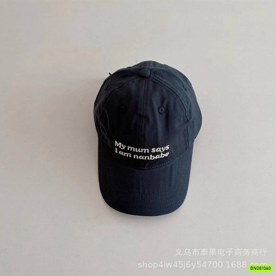 MŨ KẾT TRƠN MÀU THÊU CHỮ