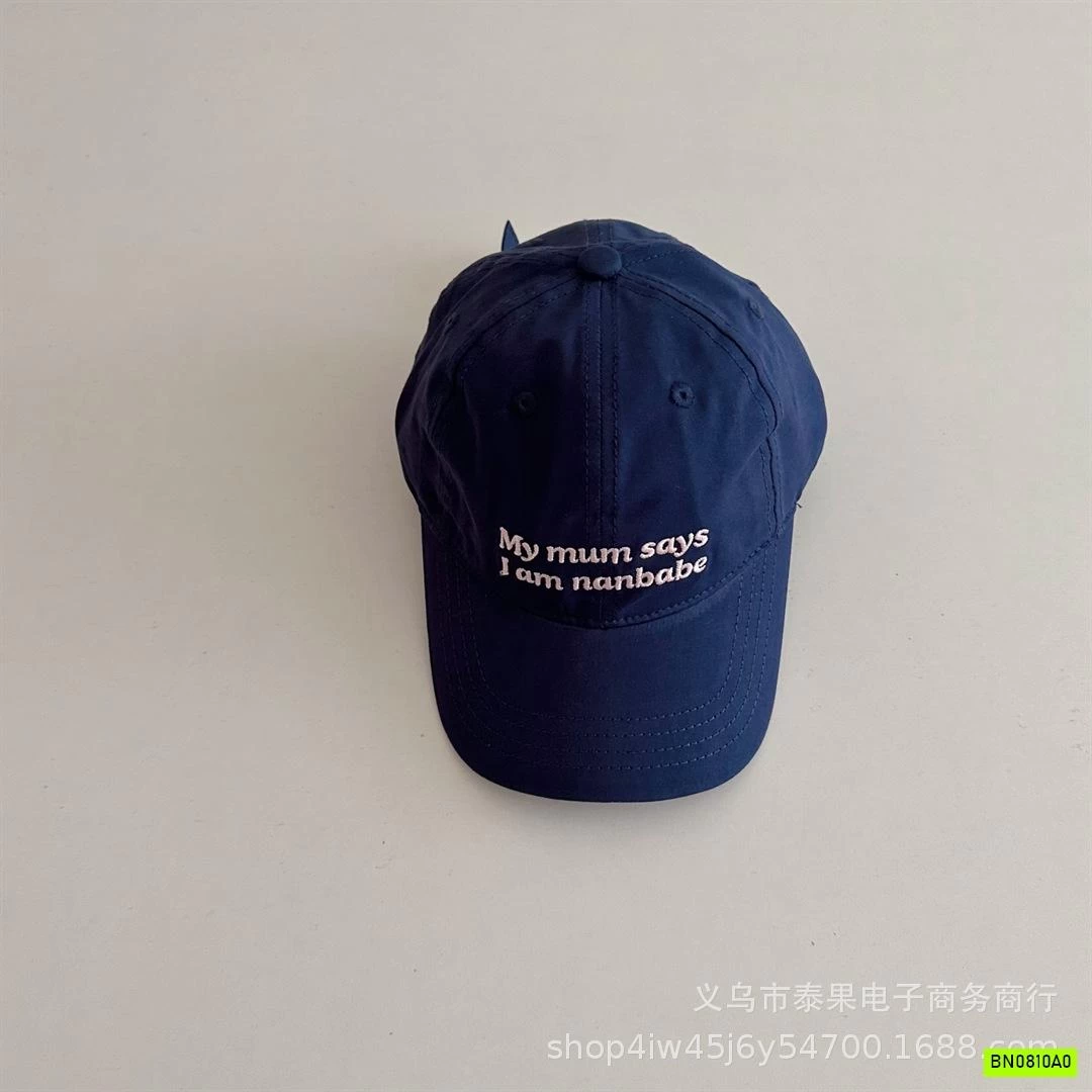 MŨ KẾT TRƠN MÀU THÊU CHỮ