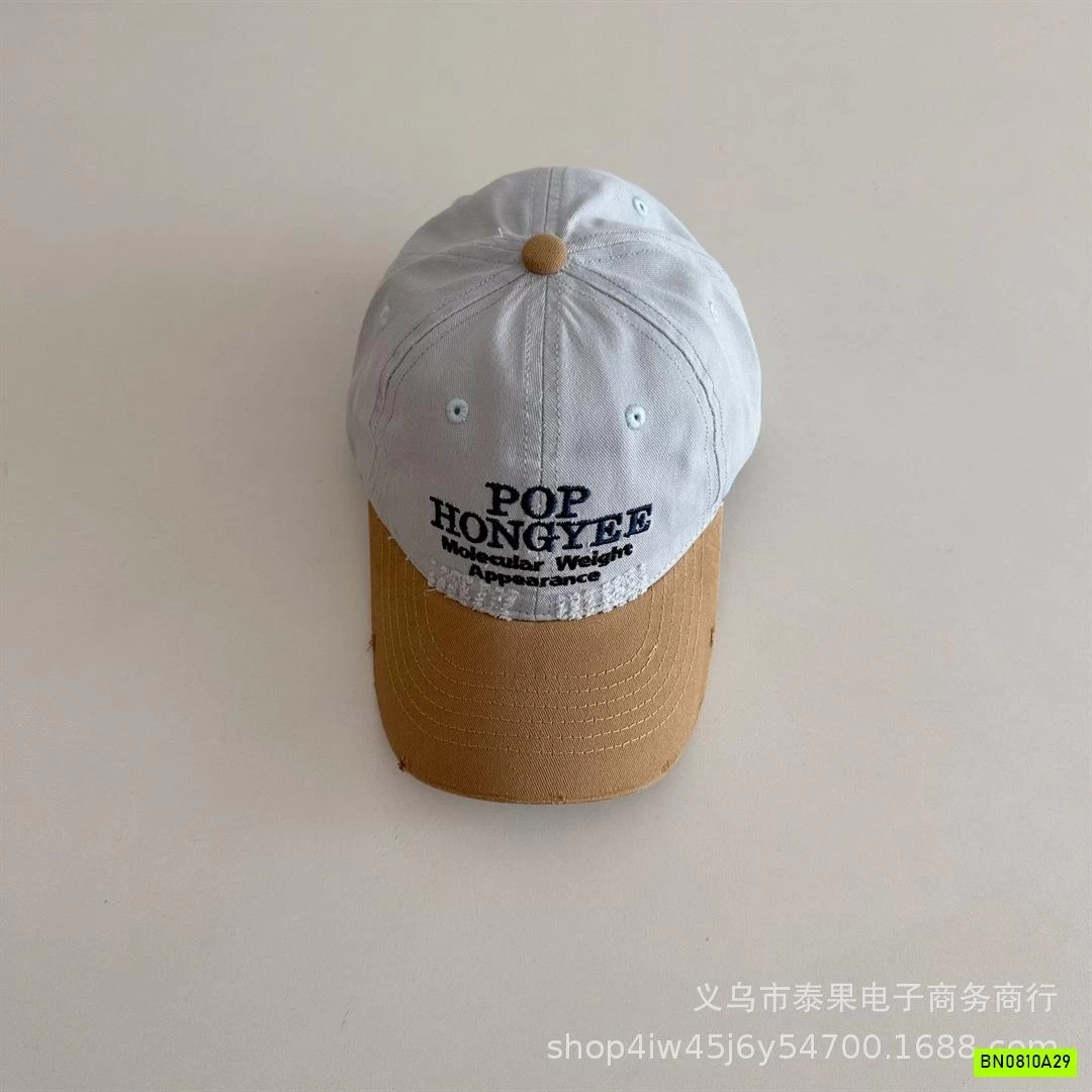 MŨ KẾT PHỐI MÀU THÊU CHỮ