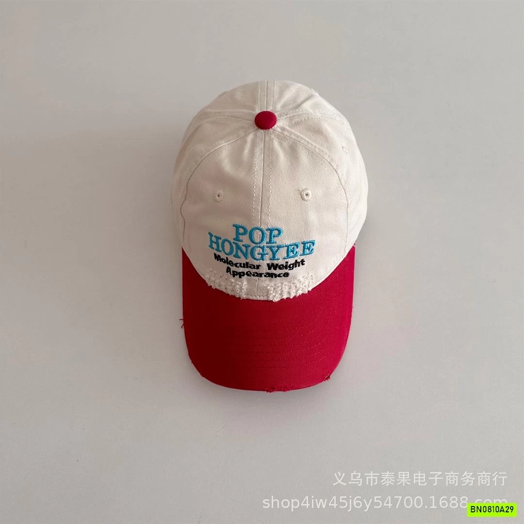 MŨ KẾT PHỐI MÀU THÊU CHỮ