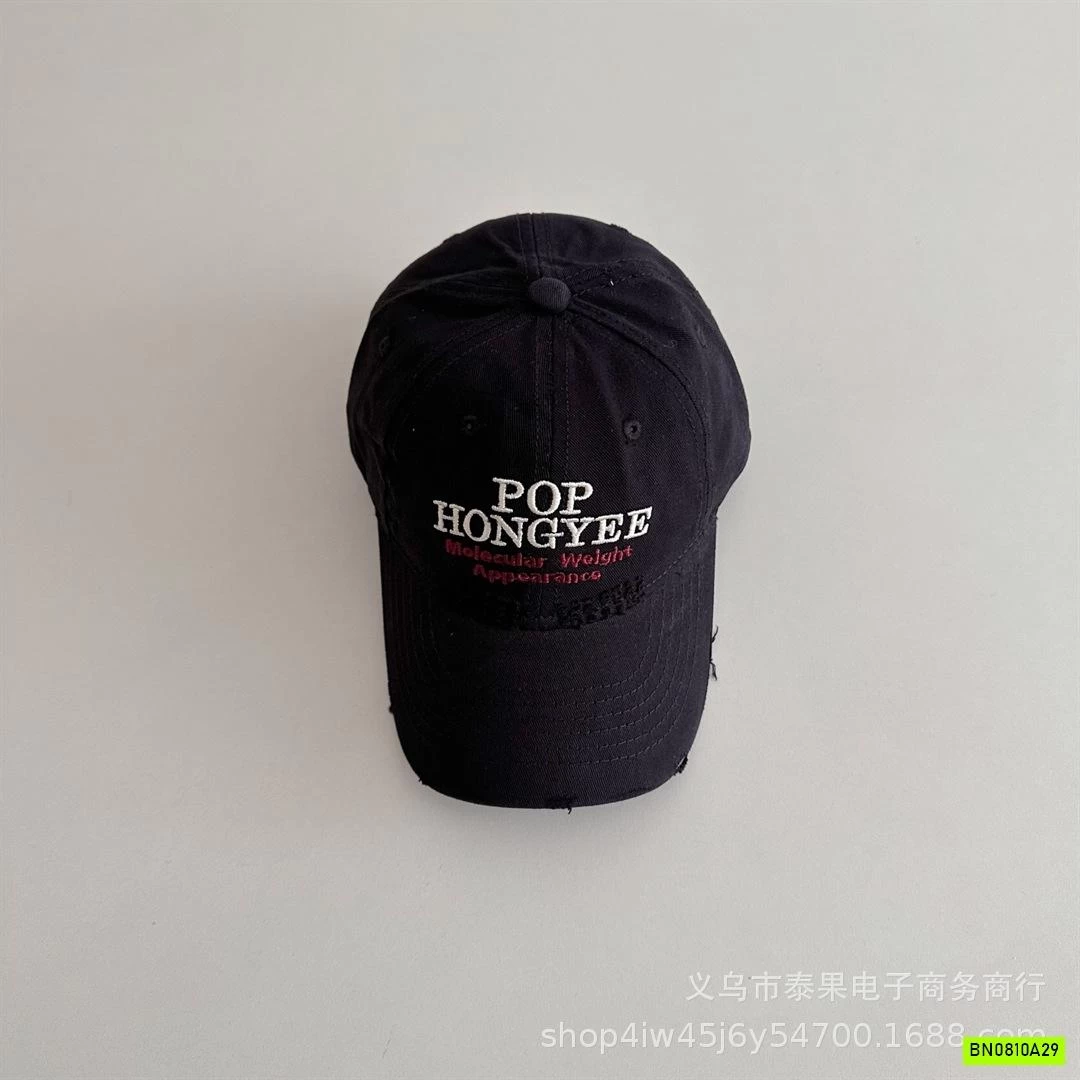 MŨ KẾT PHỐI MÀU THÊU CHỮ