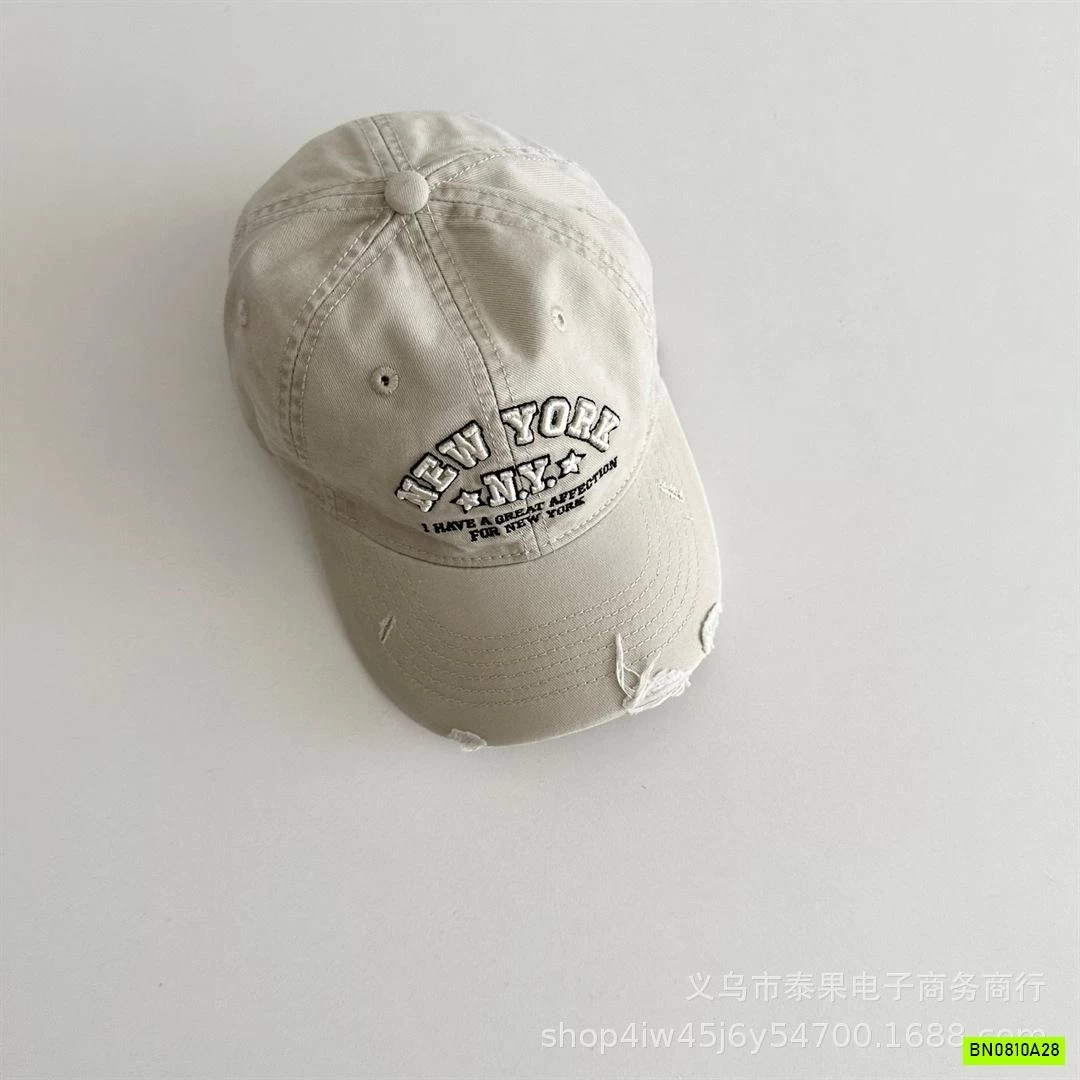 MŨ KẾT RÁCH THÊU CHỮ