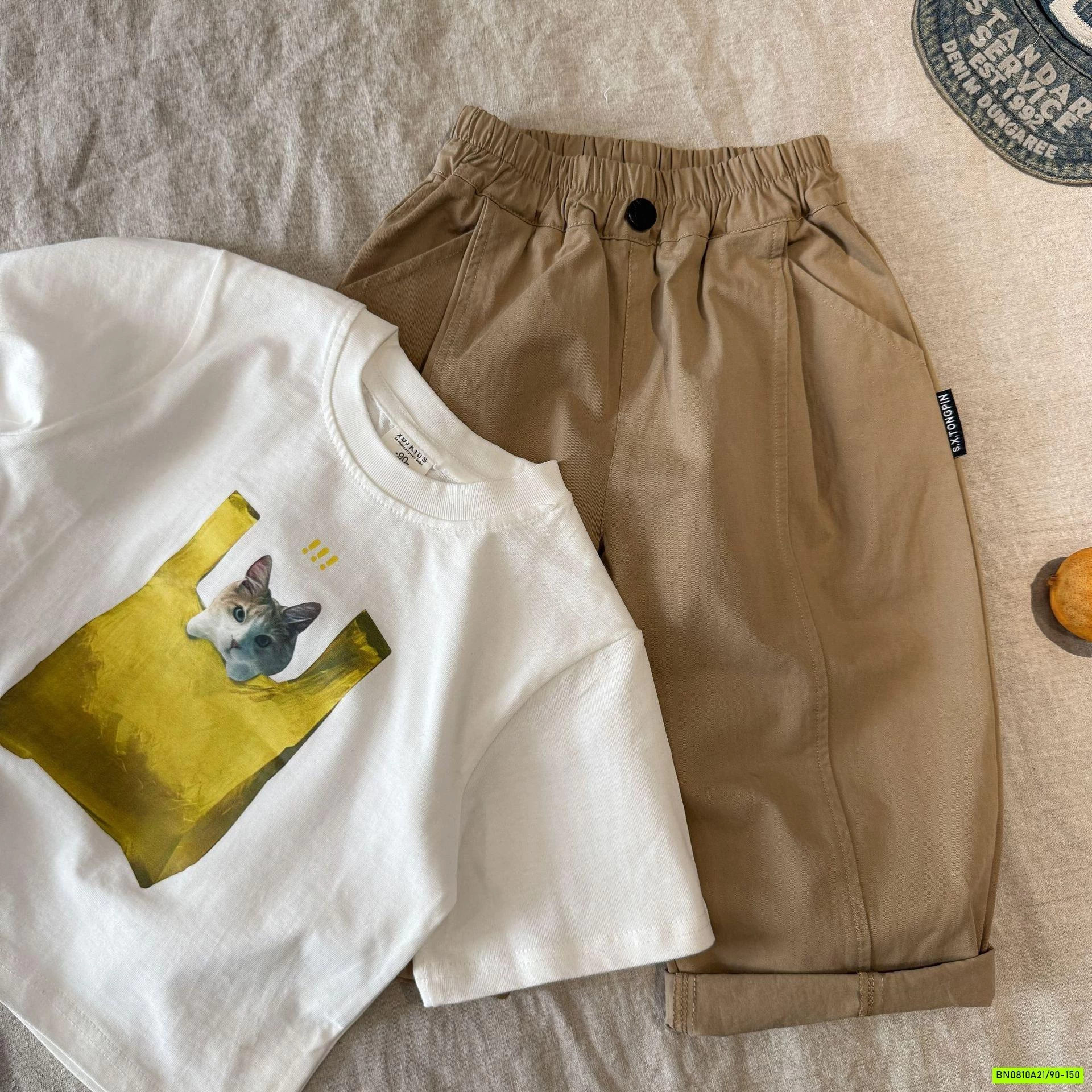 BAGGY THÔ MỀM GÂN TRƯỚC