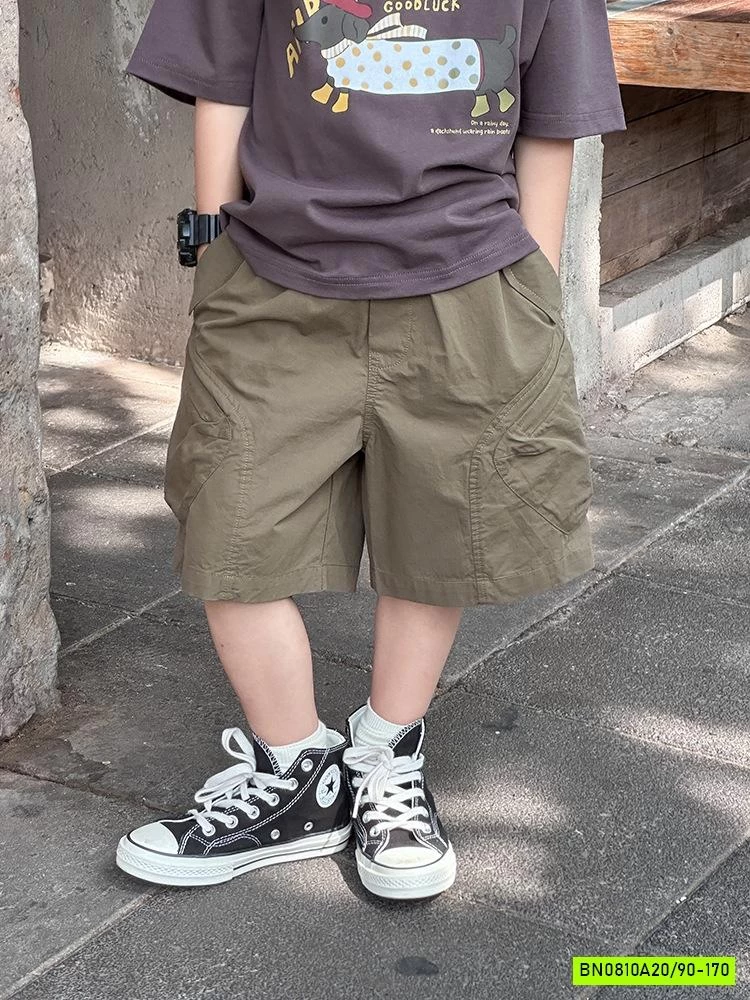 SHORT THÔ TÚI HỘP 25D145 AMBB