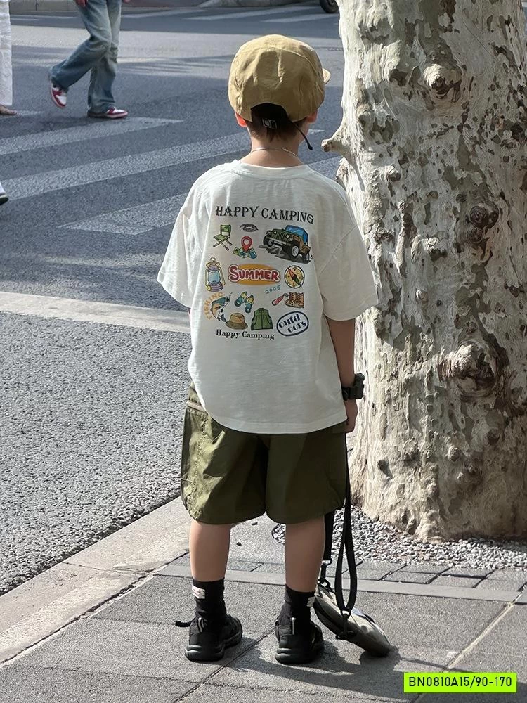 ÁO THUN XƯỚC IN HÌNH LƯNG 25D136 AMBB