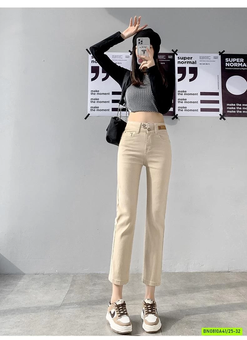 QUẦN KAKI DÁNG LỠ