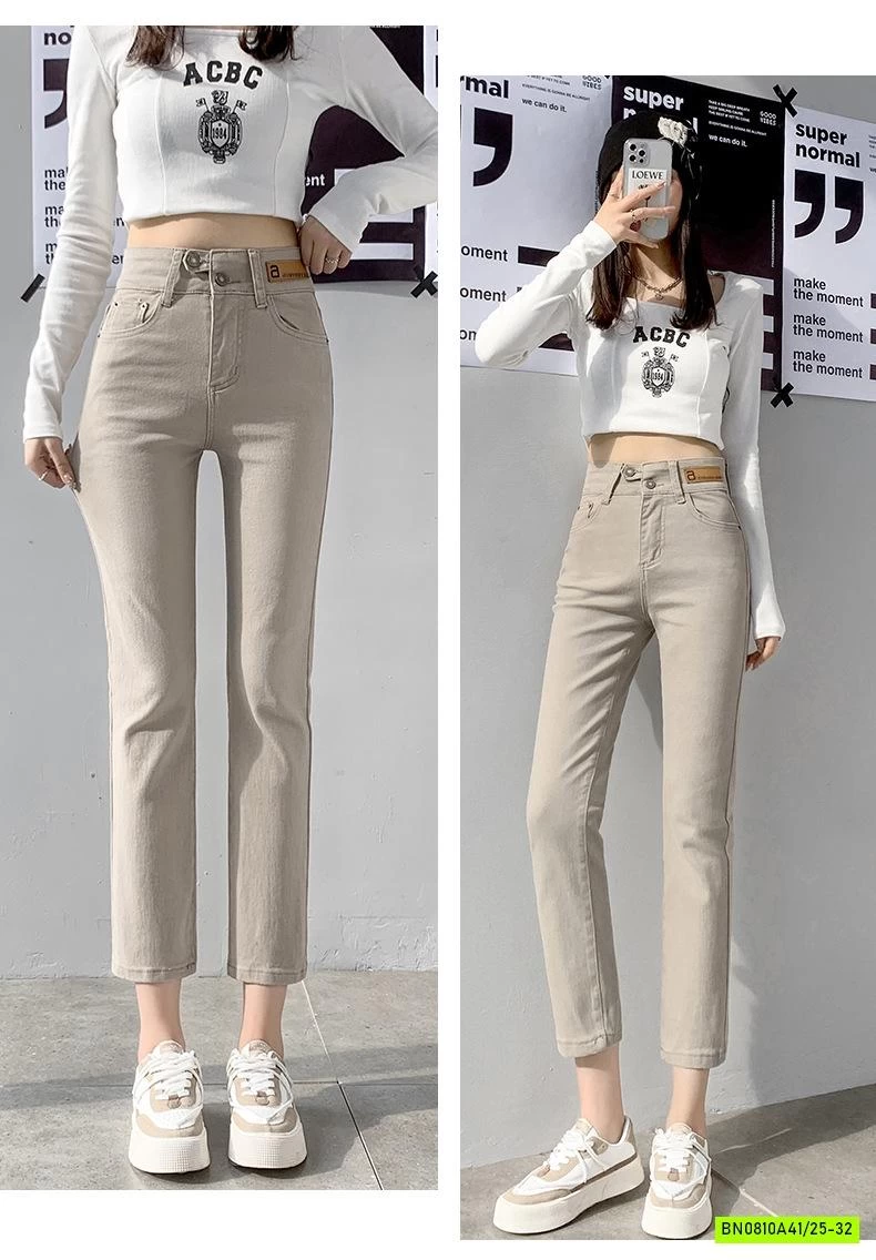 QUẦN KAKI DÁNG LỠ