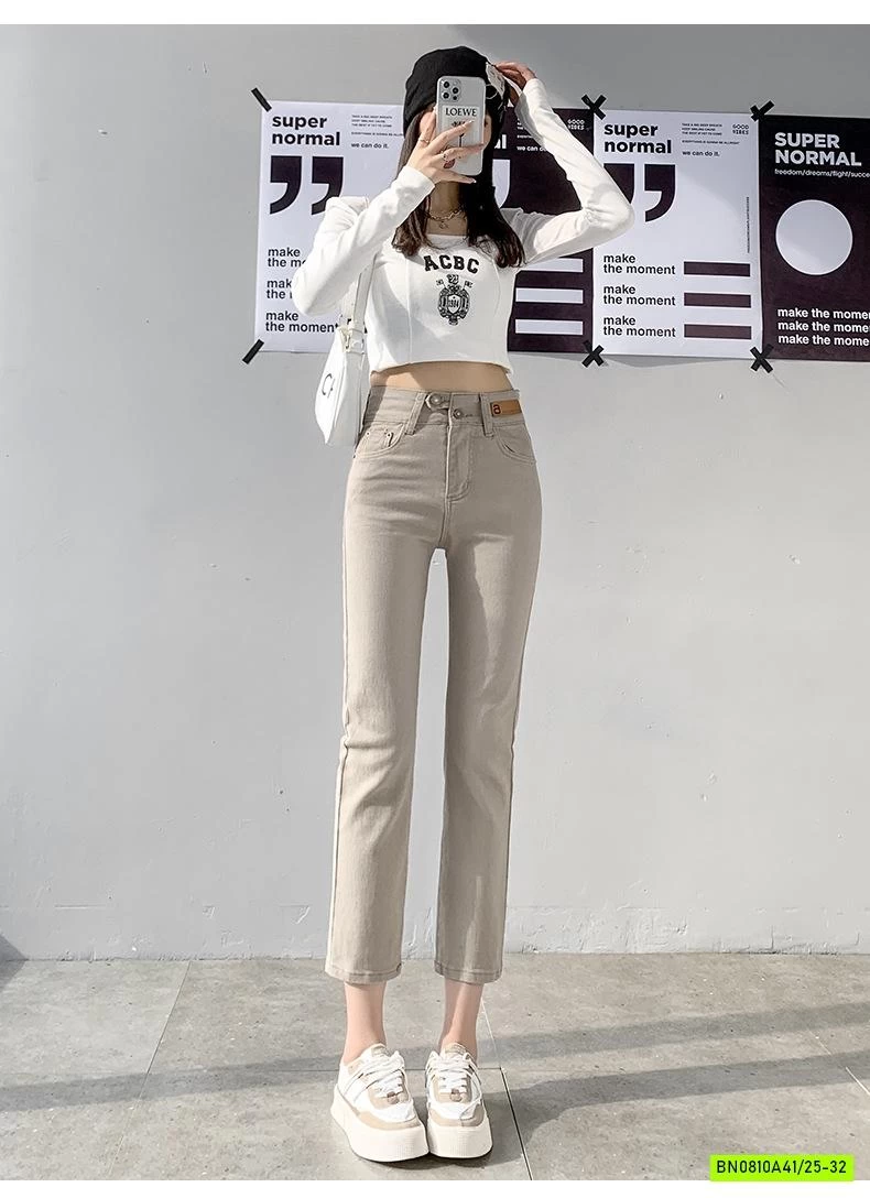 QUẦN KAKI DÁNG LỠ