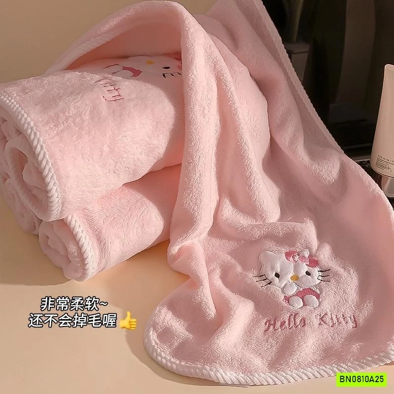 SET KHĂN TẮM KITTY 4 MÓN