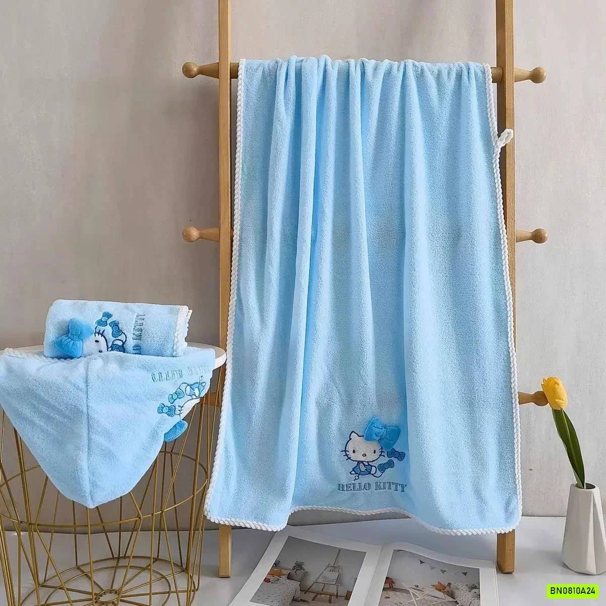 SET KHĂN TẮM 3 MÓN CORAL FLEECE