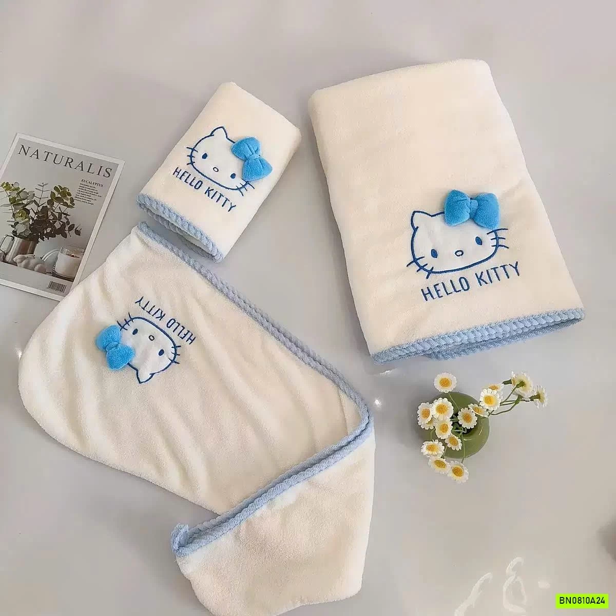 SET KHĂN TẮM 3 MÓN CORAL FLEECE