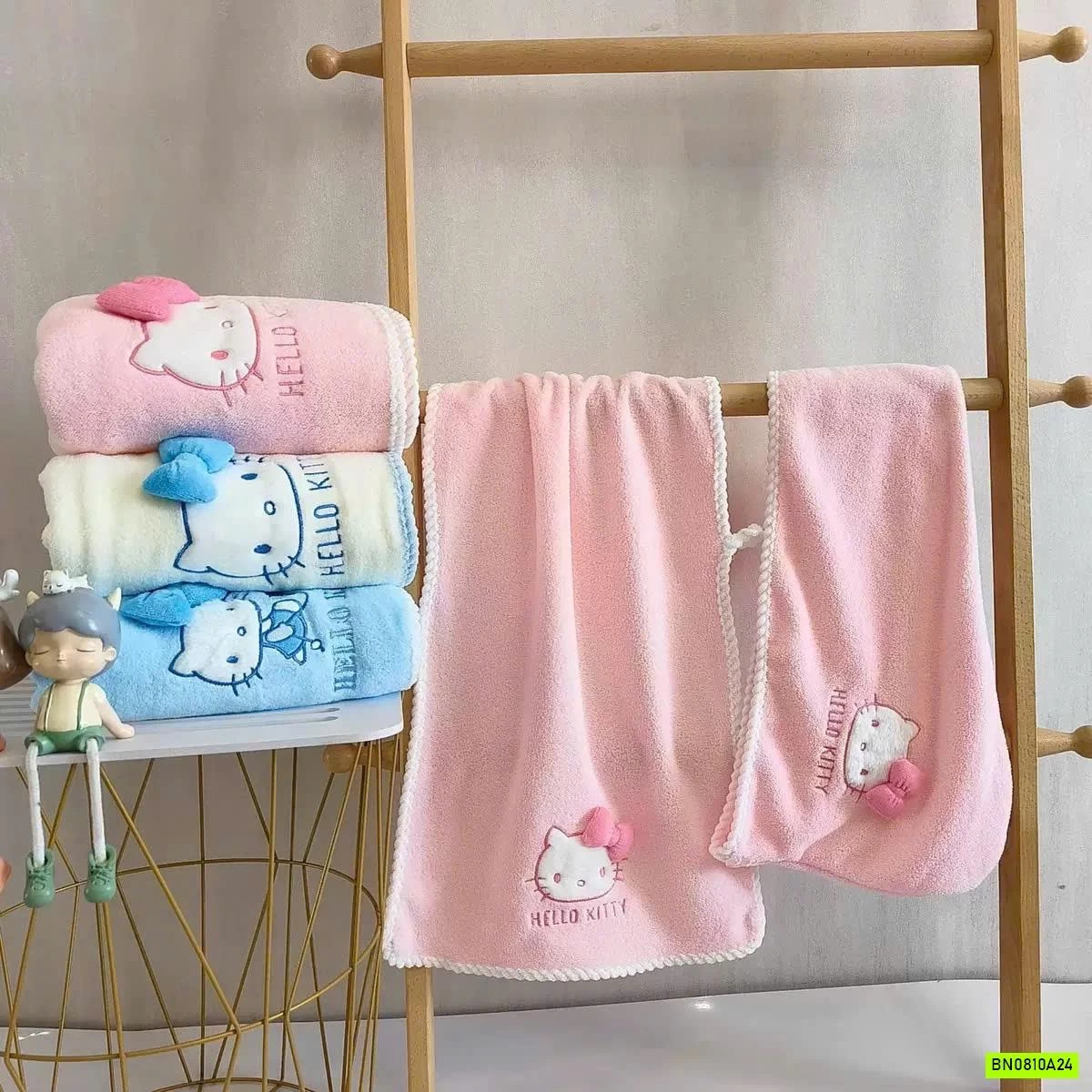 SET KHĂN TẮM 3 MÓN CORAL FLEECE