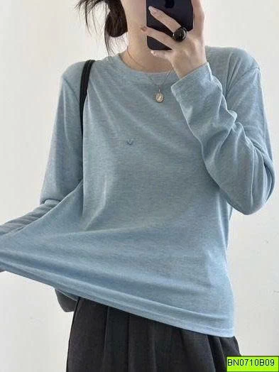 ÁO THUN MỎNG TRƠN MÀU DÀI TAY
