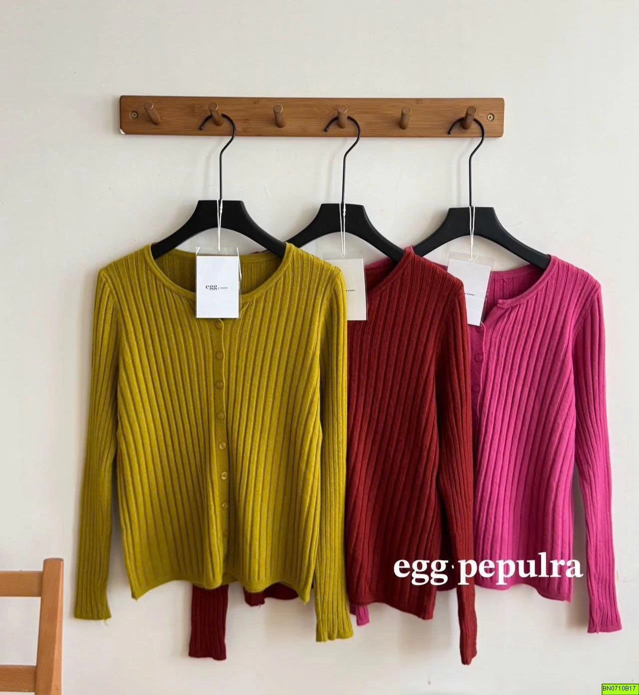 CARDIGAN LEN GÂN TO TRƠN MÀU