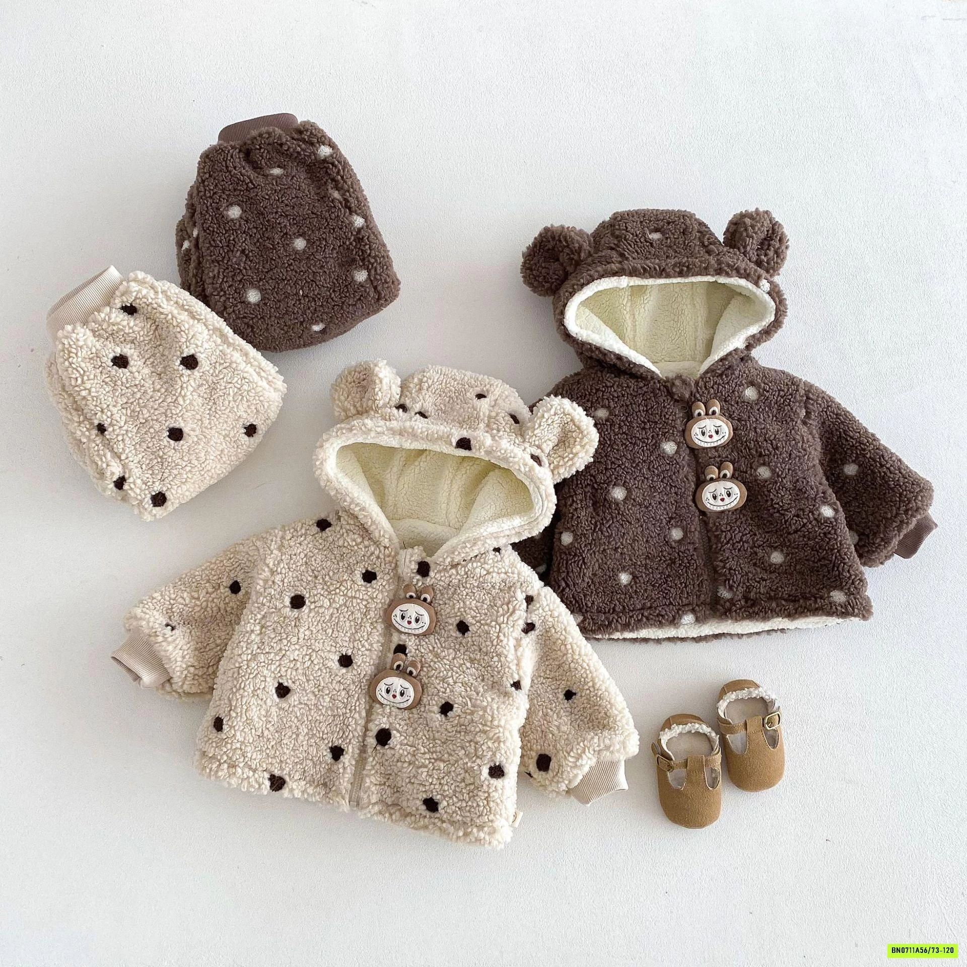 SÉT BỘ GẤU LÔNG CỪU SZ NHÍ