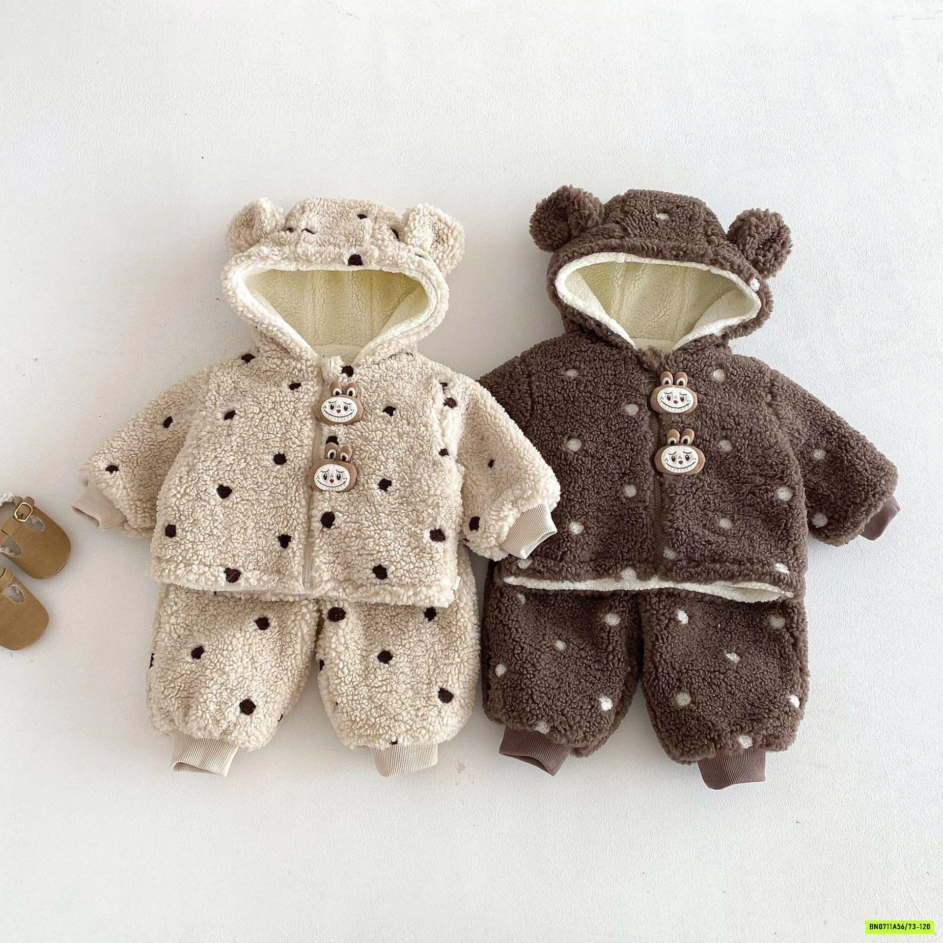 SÉT BỘ GẤU LÔNG CỪU SZ NHÍ