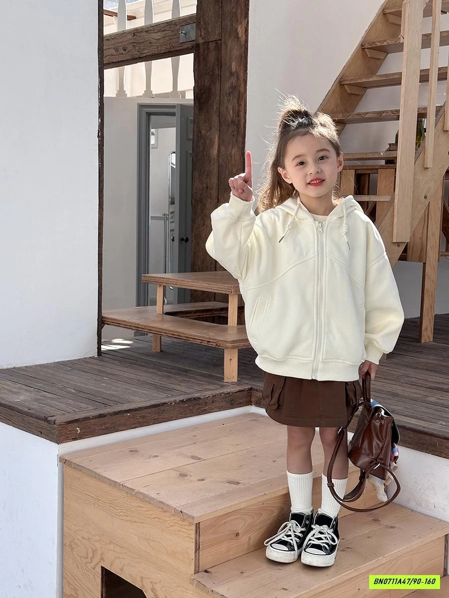 KHOÁC NỈ LIỀN MŨ 24S071 AMBB