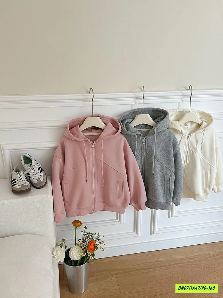 KHOÁC NỈ LIỀN MŨ 24S071 AMBB